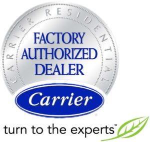 Carrier Factory Authorized Dealer Badge